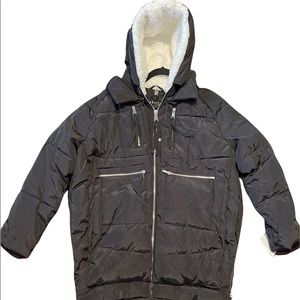 Women's Bagatelle Faux Shearling Lined Parka Jacket Coat Choose size